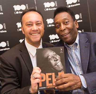 Edmar Junior e Pelé