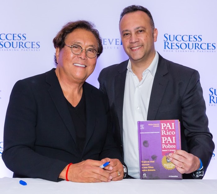 Robert Kiyosaki e Edmar Junior